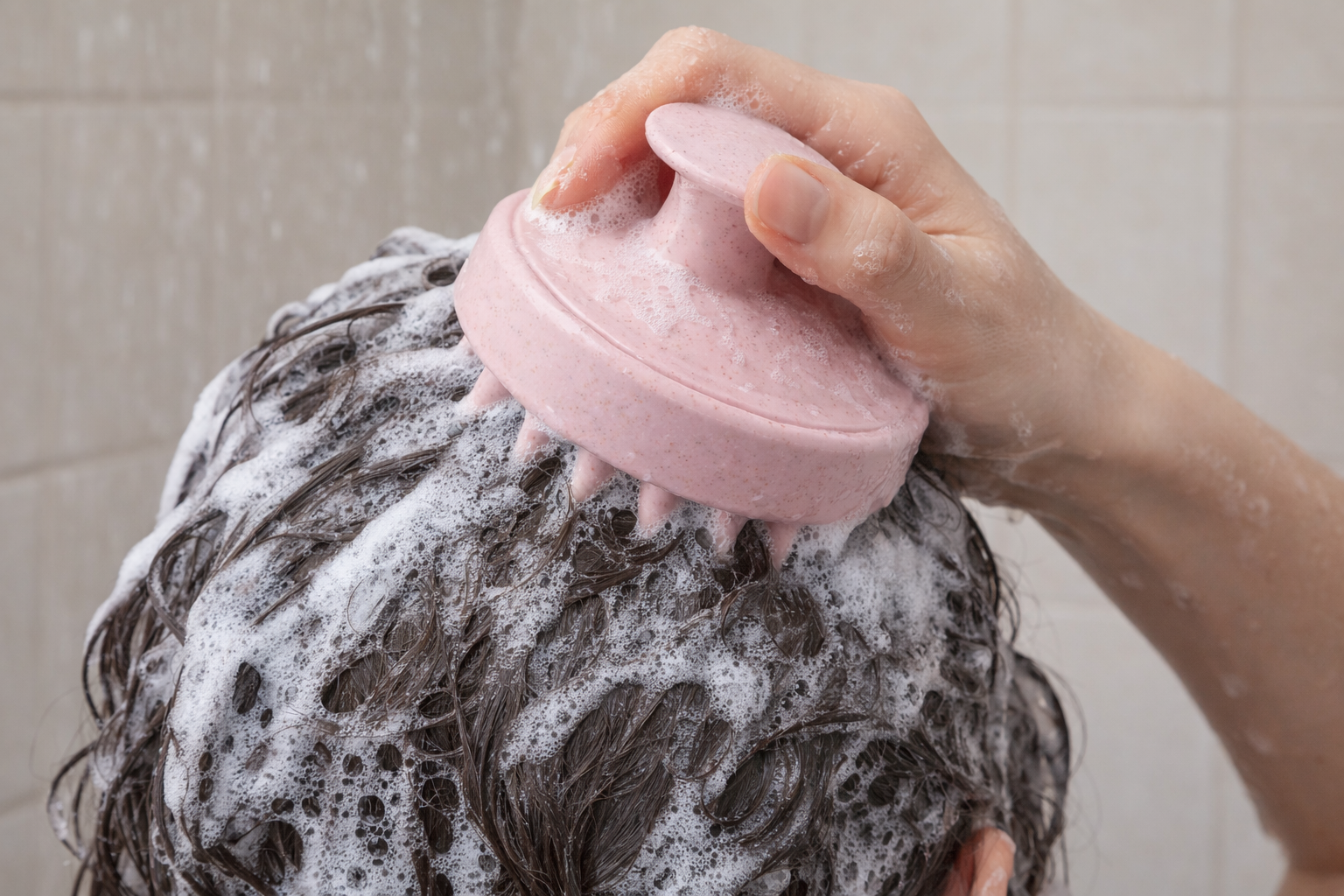 Silicone Scalp Massage Brush